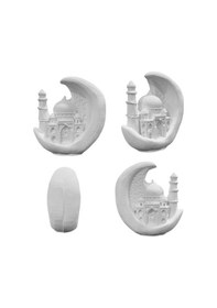 Resim Tahtakale Toptancı Silikon 3d Ay Hilal İçinde Cami Model Taş Tozu Kalıbı 