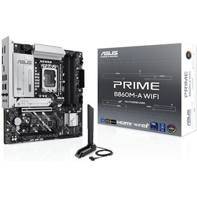 Resim Asus Prime B860M-A WiFi Intel B860 8666 MHz (OC) DDR5 Soket LGA1851 mATX Anakart 
