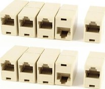 Resim ADSL Cat5 Cat6 RJ45 Dişi-Dişi Birleştirici 100 Adet Electroon