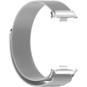 Resim Alangduo Redmi Watch 5 Akıllı Saat İçin Milan Manyetik Metal Bilezik Kayışı 