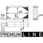 Resim Mahle Ae68000p - Evaporator Premıum Lıne Bmw E60 E64 E63 