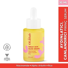 Resim Olalab Leke Karşıtı Aydınlatıcı Alpha Arbutin Cilt Serumu 30 ml 