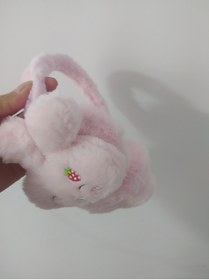 Resim Store Sevimli Peluş Çocuk Kulaklık Sıcacık Kulaklık Toz Pembe 