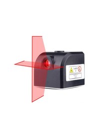 Resim Moveevo Küçük Boy 2 Çapraz Çizgi Dikey-yatay Manyetik Sabitlenebilir Kızıl Işık Lazer Seviye Aygıtı 3-10m Aralık, Usb Şarjlı 