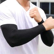 Resim Erkekler için 1 çift Kol Kolluk - Akrilik Kumaş, Elde Yıkanabilir - Spor Aksesuarları - Dış Aktiviteler & Sporlar İçin - Koşucular ve Bisikletçiler için İdeal Hediye 