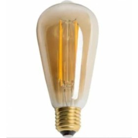Resim Cata 6W Rustik LED Ampul E27 5 Adet Amber Renkli Ct 4284 