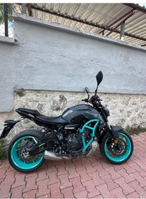 Resim Yamaha Mt 07 Koruma Demiri Su Yeşili 
