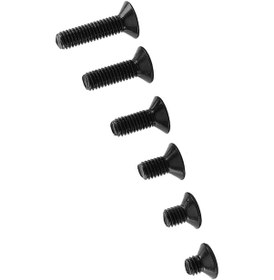 Resim Wezone 300 Adet M3 Siyah Çelik Birleşik Set: Torx Uçlu Somun, Cıvata Ve Yastık Düz Başlı, Ev Ve Endüstri Kullanıma Uygun 