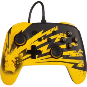 Resim Powera Pokémon Enhanced Wired Controller For Nintendo Switch – Pikachu Lightning 