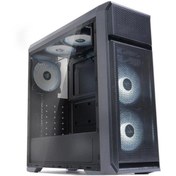 Resim Zalman N5 Of 600w 3xbeyaz Led Fan Usb 3.0 Siyah Atx Mid-tower Gaming (OYUNCU) Kasa 