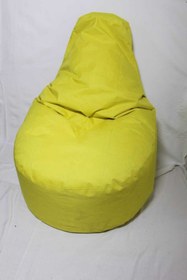 Resim Beyna Minder Armut Koltuk Sarı 70*80*30cm 