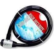 Resim Motosiklet Kilit Halat Kilit 22 x 150 Cm Çelik Halat Zhongli 