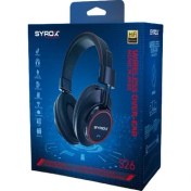 Resim Syrox S26 Kablosuz Bluetooth Kulaklık Hafıza Kartlı 