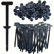 Resim 200/100/50/20 Adet Sağlam Kablo Bağlantı Tokası - Otomotiv, Elektrik ve Tesisat için Sabitleme Klipsleri - Nylon/Kablo Bağları ile Uyumlu, Profesyonel & DIY Projeler İçin İdeal, Yeniden Kullanılabilir Bağlama Aleti, Standartlaştırılmış Bağlayıcı, Güvenilir Sabitleyici 