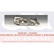 Resim Valeo 87934 FAR SAĞ + SİNYAL CORSA C 00- ELEKTRİKLİ H7+H7 