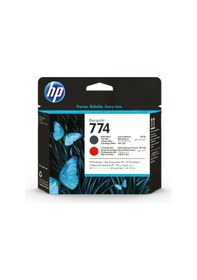Resim Tonersepeti Hp 774 Mat Siyah Kromatik Kırmızı Baskı Kafası P2v97a 