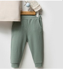 Resim By Bubbles Unisex Bebek Fil Desenli İkili Takım Yeşil 