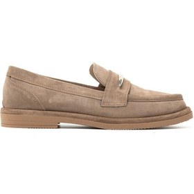 Resim Oxford Klasik Kadın Rc-26y-001-r40231 John May Bej Süet 10 Bej 