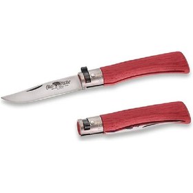 Resim Old Bear 21 Cm Lamıne Kırmı Ahsap Sap 8 1/4''l Kamp Çakı Çok Renkli 