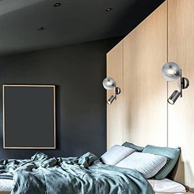 Resim Lucea Tıerra 1+1 Kobalt Aplik 1xgu10+1xe27 