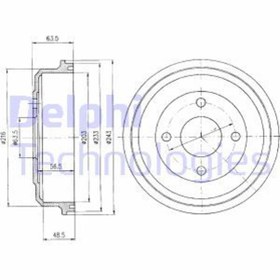 Resim Delphi Bf369 Fren Kampanasi Ford Mondeo (WA992617) 