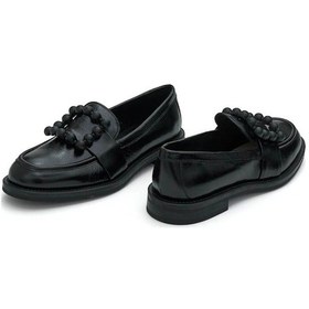 Resim Nero Black Oxford Klasik Kadın 90q3 Frau Alıas Siyah 