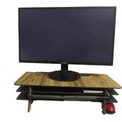 Resim Aswood Masaüstü Monitör Yükseltici Stand 