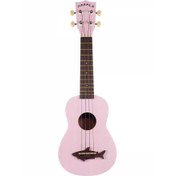 Resim Kala Makala Shark Soprano Ukulele (Pembe) 