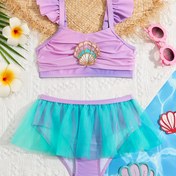 Resim Kızlar için Moda Bikini Takımı D24070 