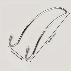 Resim MODA SAŞA OTO KOLTUK İÇİN ASKILIK ÇELİK 2 ADET UÇLARI KAUÇUK KORUMALIDIR 