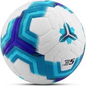Resim Telvesse Orijinal Futbol Topu Premiera Sert Zemin Halı Saha Futbol Topu Hibrit Mavi No:5 
