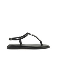 Resim Nine West ORIA 6FX Siyah Kadın Düz Sandalet 