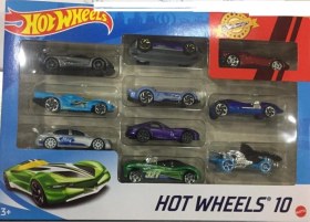 Resim 10'lu Araba Seti Çok Renkli 