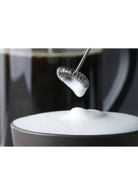 Resim Direkstoktan Mini Pilli Portatif Karıştırıcı Mikser Cappuccino Mixer 