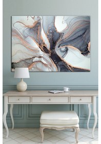 Resim Renklerin Dansı Soyut Sanatsal Kanvas Tablo (8 Farklı Ölçü) 30 x 20a 