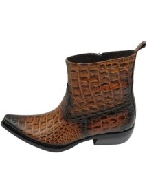 Resim Güvener Taba Hakiki Deri Kovboy Bot 