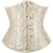 Resim Kadınlar için bir göğüs artıran tasarımı olan Jacquard Korse, günlük giyim için uygundur. 
