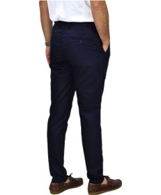 Resim Erkek Jogger Silim Fit Kumaş Pantolon P1023 Bgl-st04504 Lacivert 