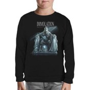 Resim Lord T-Shirt Immolation - Majesty And Decay Siyah Çocuk Sweatshirt 