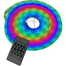 Resim 5 Volt Ic-rgb Pixel Neon Şerit Led Set Bluetoothlu Ve Kumandalı Ip68 Dış Mekan 5 Metre 