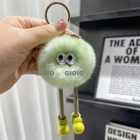 Resim Silver1 Peluş Bebek Anahtarlık Kolye Sevimli Biblolar Bebek Çekicilik Küçük Kolye (Yurt Dışından) 