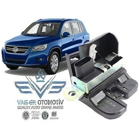 Resim TİGUAN 2008-2011 ARKA BAGAJ KAPAK KİLİTİ KİLİDİ MOTORU 5M0827505E 