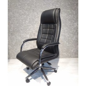 Resim Osmanlı Ofis Demir Makam Müdür Yönetici Koltuğu Metal Ayak 