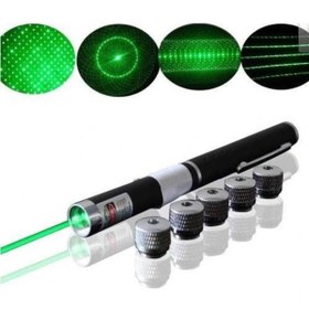 Resim shopwave Yeşil Lazer Pointer USB Şarjlı 5 km Etki Alanı! (5047) 