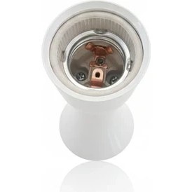 Resim BYR 10'lu Set E27 Duy Takımı - Beyaz Askı Tij Seti 