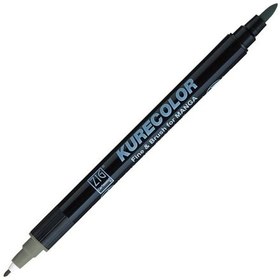 Resim Zig Kurecolor Fine Brush Manga Marker Çizim Kalemi 847 Slate Gray 