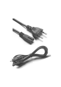 Resim Teyp Işıldak Tv Lcd Tv Fişi 2 Pin Power Kablo 2 Uçlu Güç Kablosu 