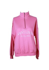 Resim Trender Saınt Louıs Yarım Fermuar 2 İp Pembe Kadın Sweatshirt 26ydt1000032 Pembe 