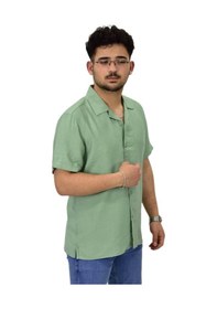Resim Erkek Spor Silim Fit Kısa Kol Gömlek G5031 Bgl-st04497 Mint 