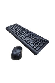 Resim Platoon Klavye Mouse Set Q Kablosuz PL-399 Siyah 